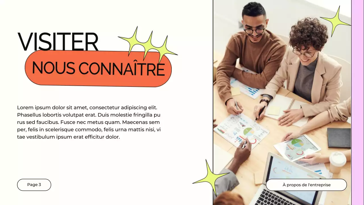 Profil de l'entreprise Orange and Purple Design Studio Introduction