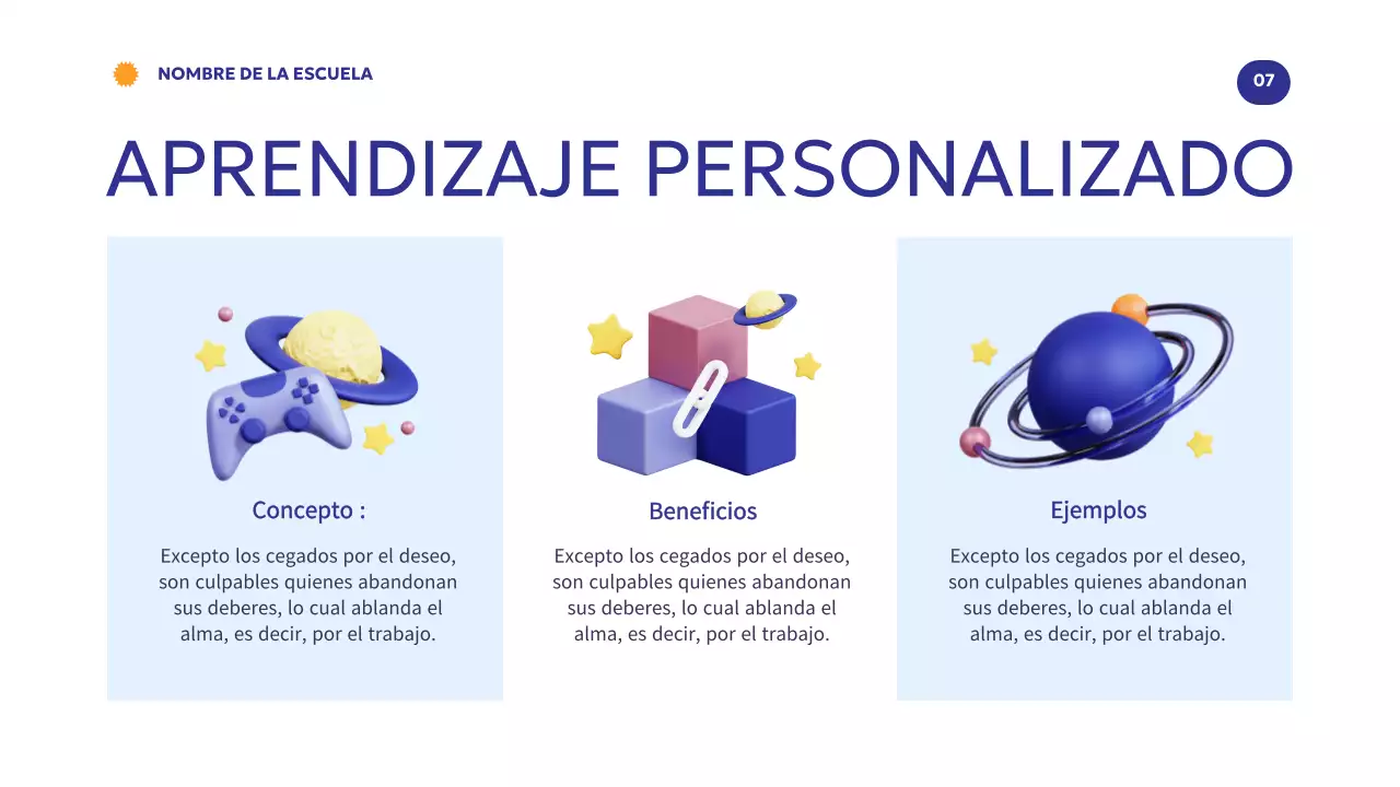 Azul Naranja Moderno Mínimo Cómo la tecnología potencia el aprendizaje Introducción