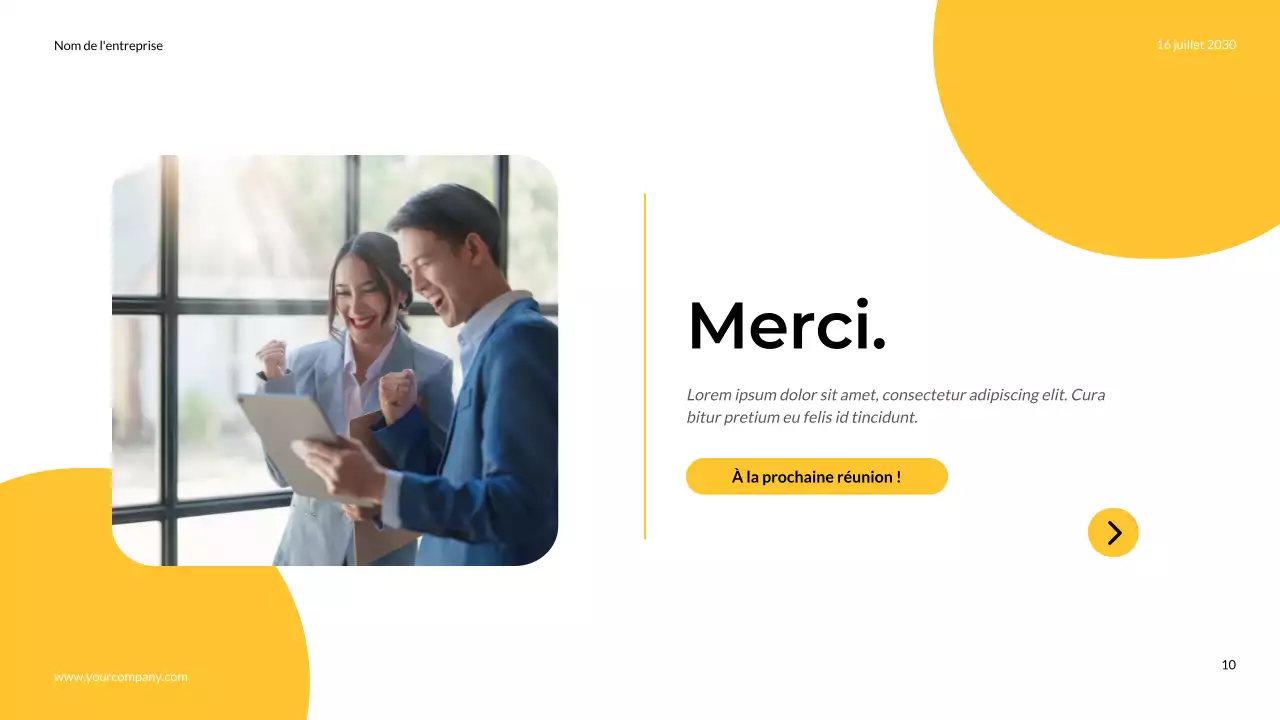 Yellow and Grey Simple Modern Marketing Team Notes