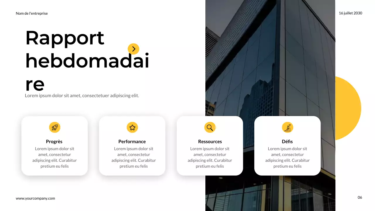 Yellow and Grey Simple Modern Marketing Team Notes