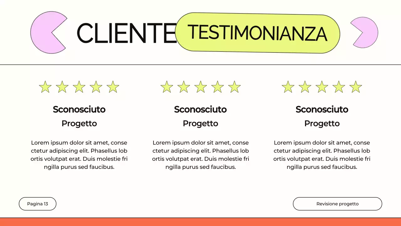 Orange and Purple Design Studio Profilo aziendale Introduzione