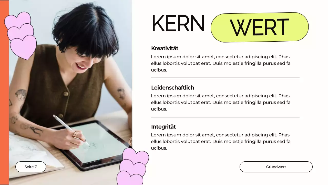 Orange and Purple Design Studio Firmenprofil Einführung