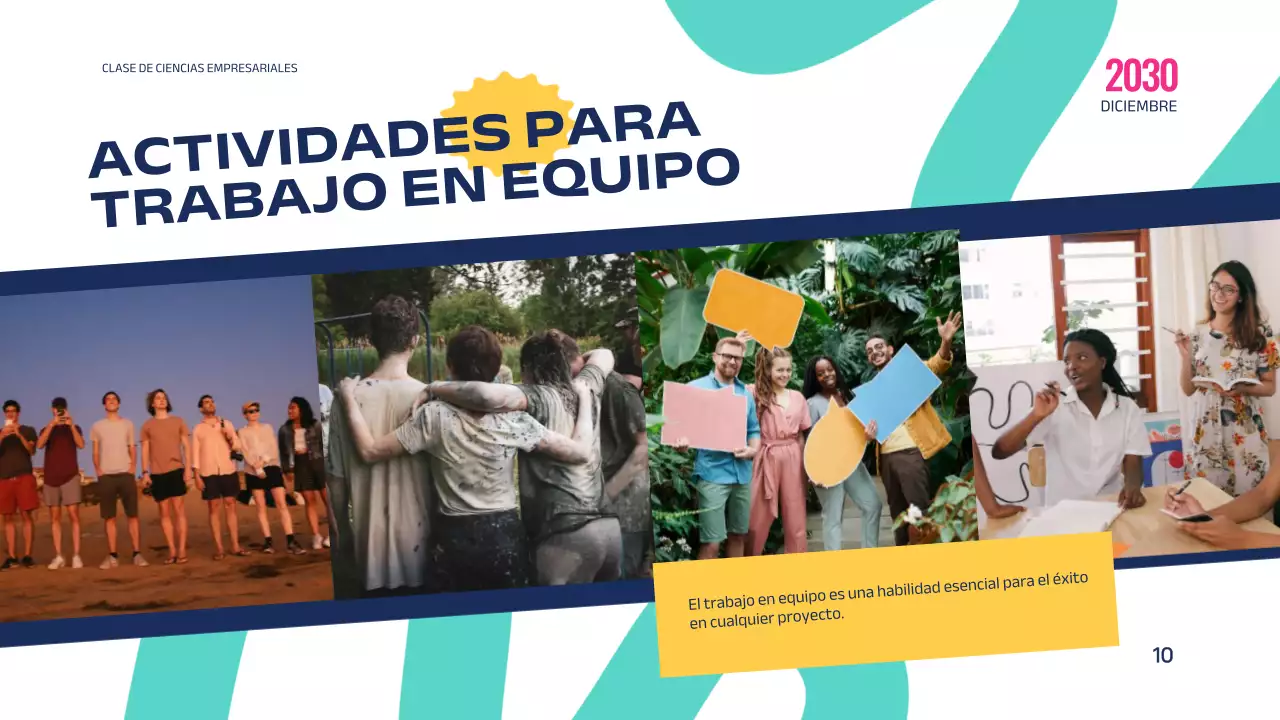 Rosa Azul Educación Geométrica Moderna El poder del trabajo en equipo Introducción