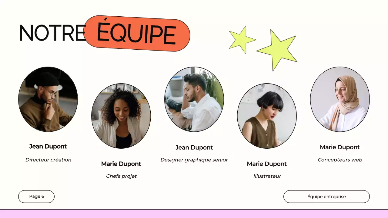 Profil de l'entreprise Orange and Purple Design Studio Introduction