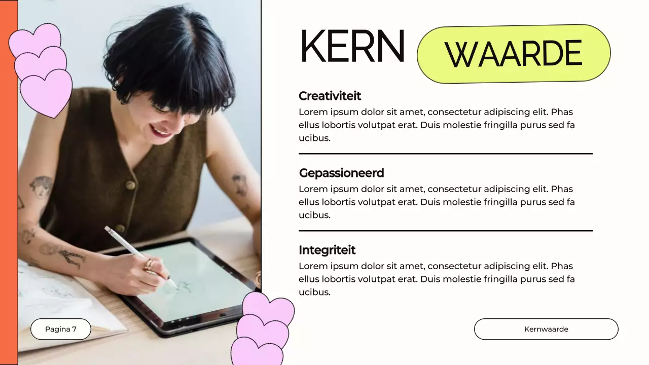 Orange and Purple Design Studio Bedrijfsprofiel Introductie