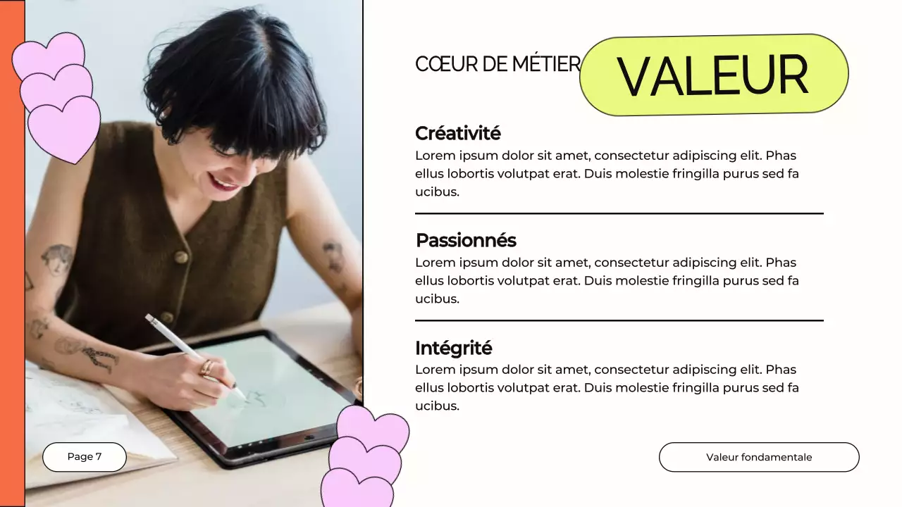 Profil de l'entreprise Orange and Purple Design Studio Introduction