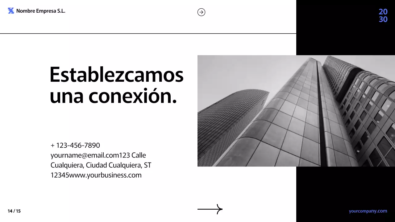 Púrpura Negro Minimal Moderno Presentación de Propuesta de Negocios Introducción