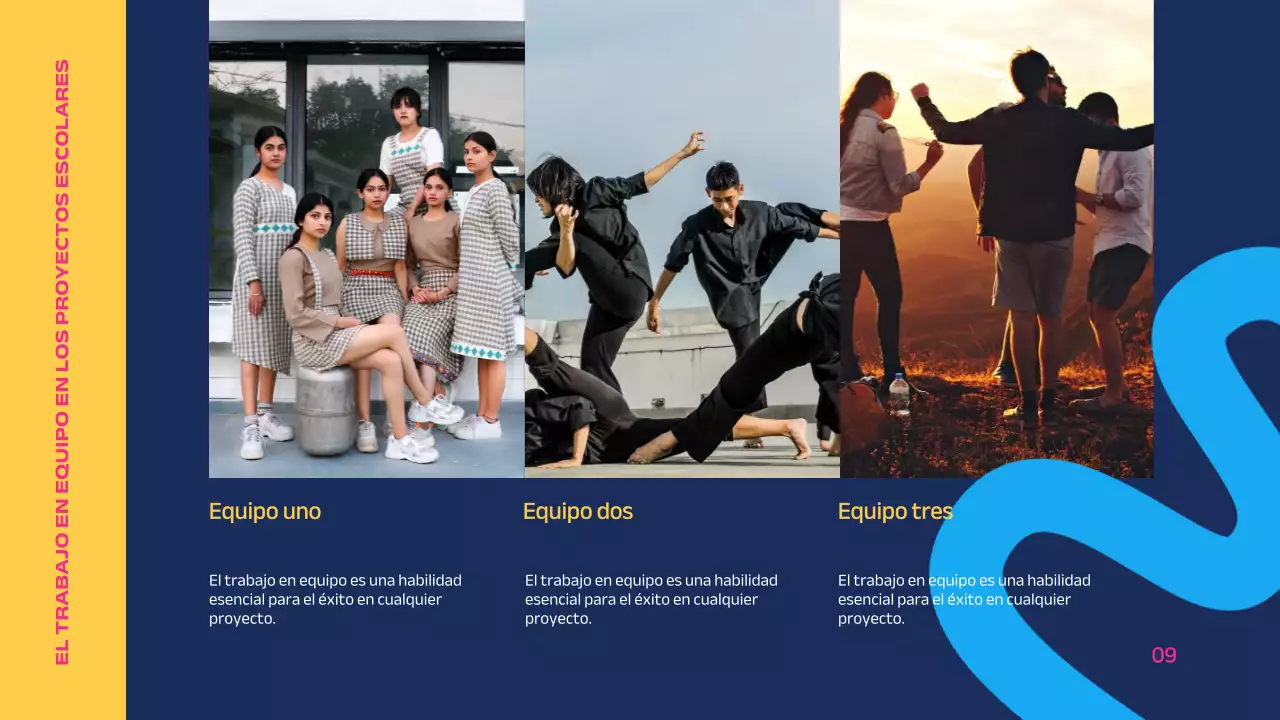 Rosa Azul Educación Geométrica Moderna El poder del trabajo en equipo Introducción