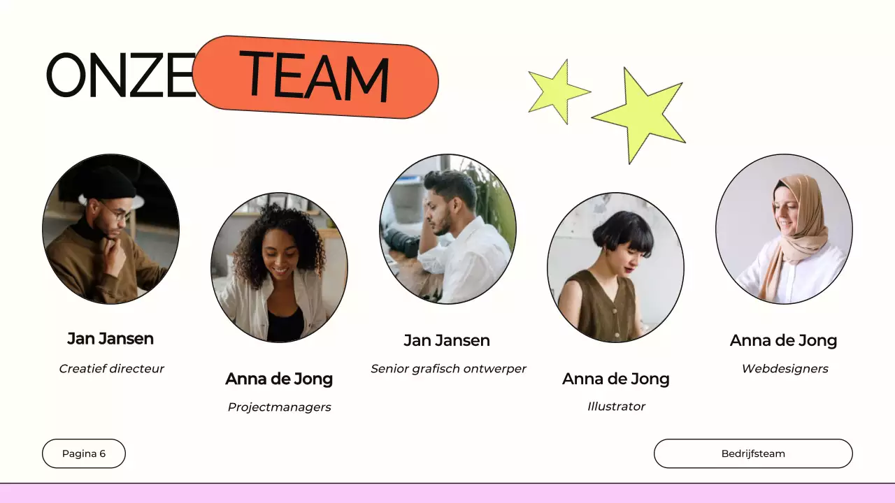 Orange and Purple Design Studio Bedrijfsprofiel Introductie