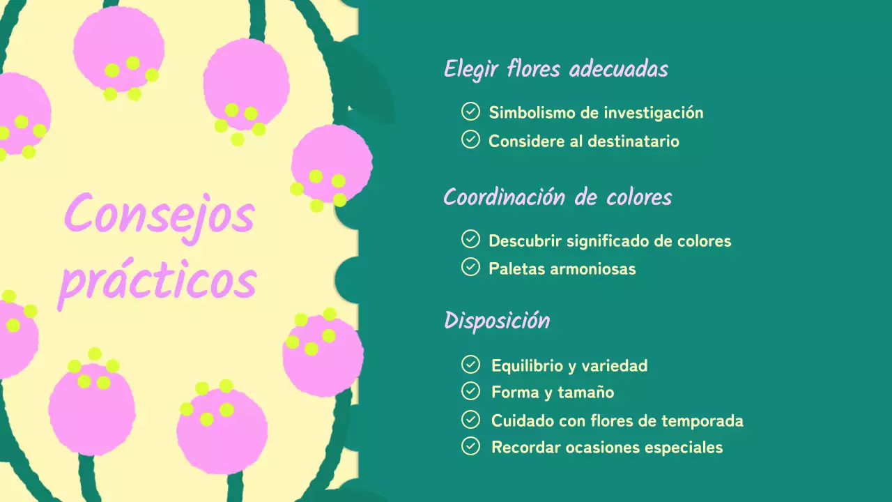 Amarillo Rosa Animación Flores Material de clase