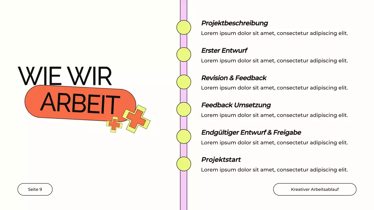 Orange and Purple Design Studio Firmenprofil Einführung