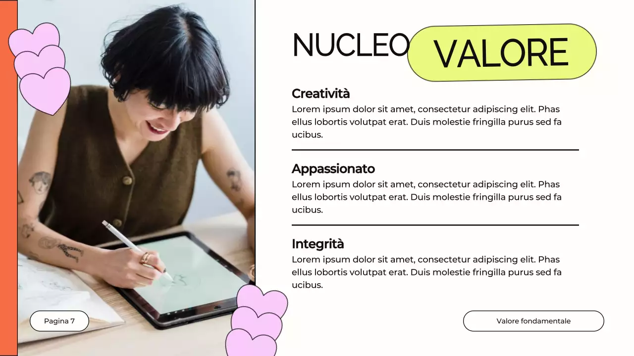 Orange and Purple Design Studio Profilo aziendale Introduzione