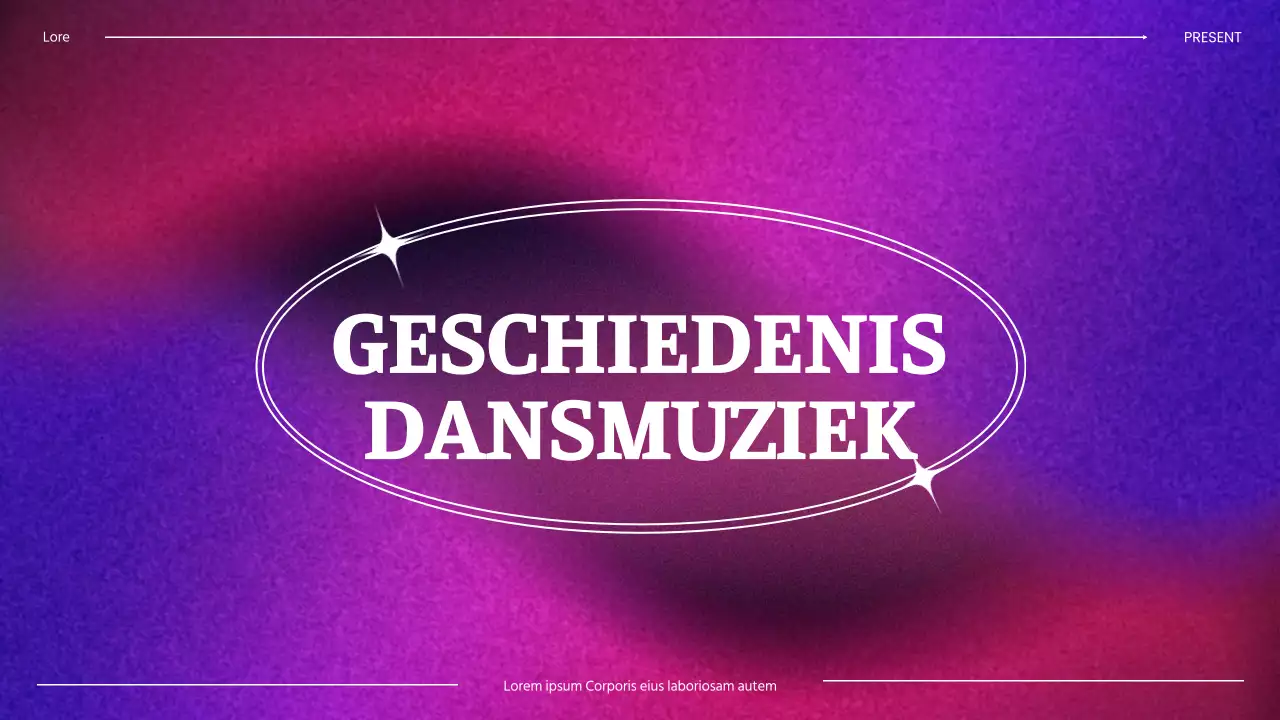 Paars Roze Trend Dance Muziek Lezing Materiaal