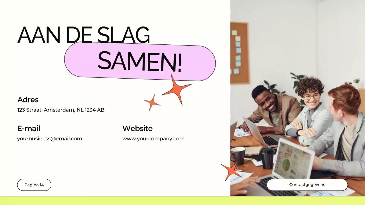 Orange and Purple Design Studio Bedrijfsprofiel Introductie