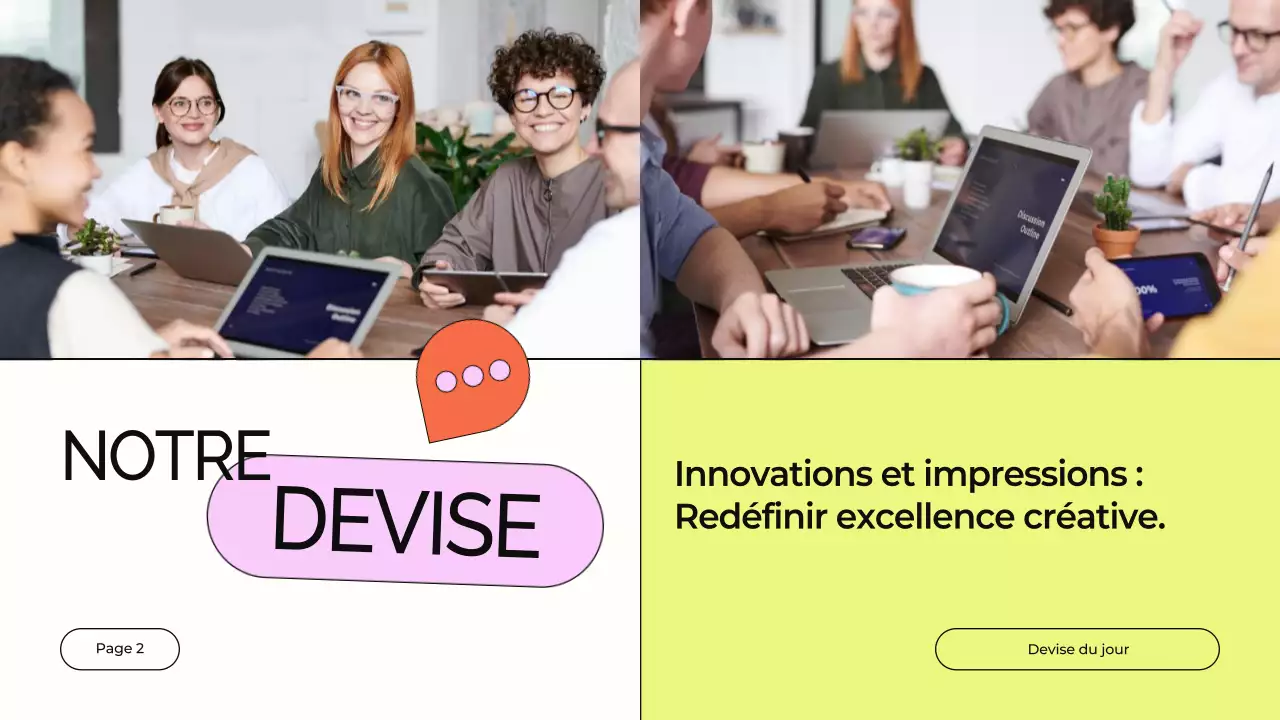 Profil de l'entreprise Orange and Purple Design Studio Introduction