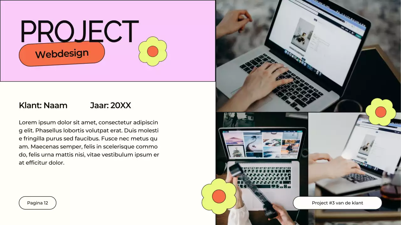 Orange and Purple Design Studio Bedrijfsprofiel Introductie