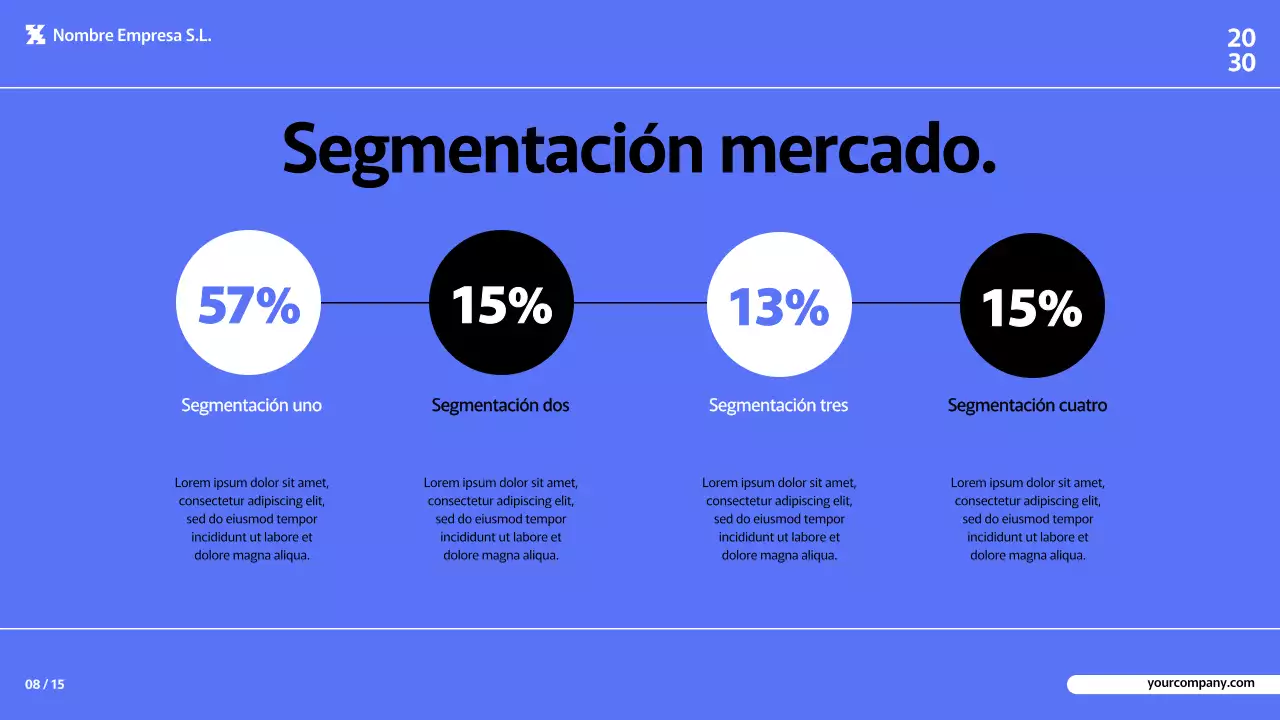 Púrpura Negro Minimal Moderno Presentación de Propuesta de Negocios Introducción