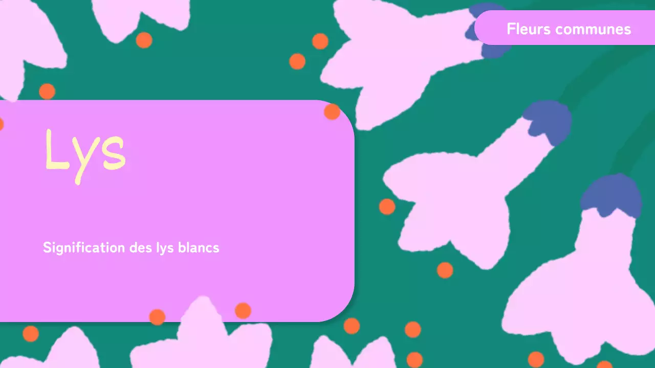 Jaune Rose Animation Fleurs Matériel de conférence