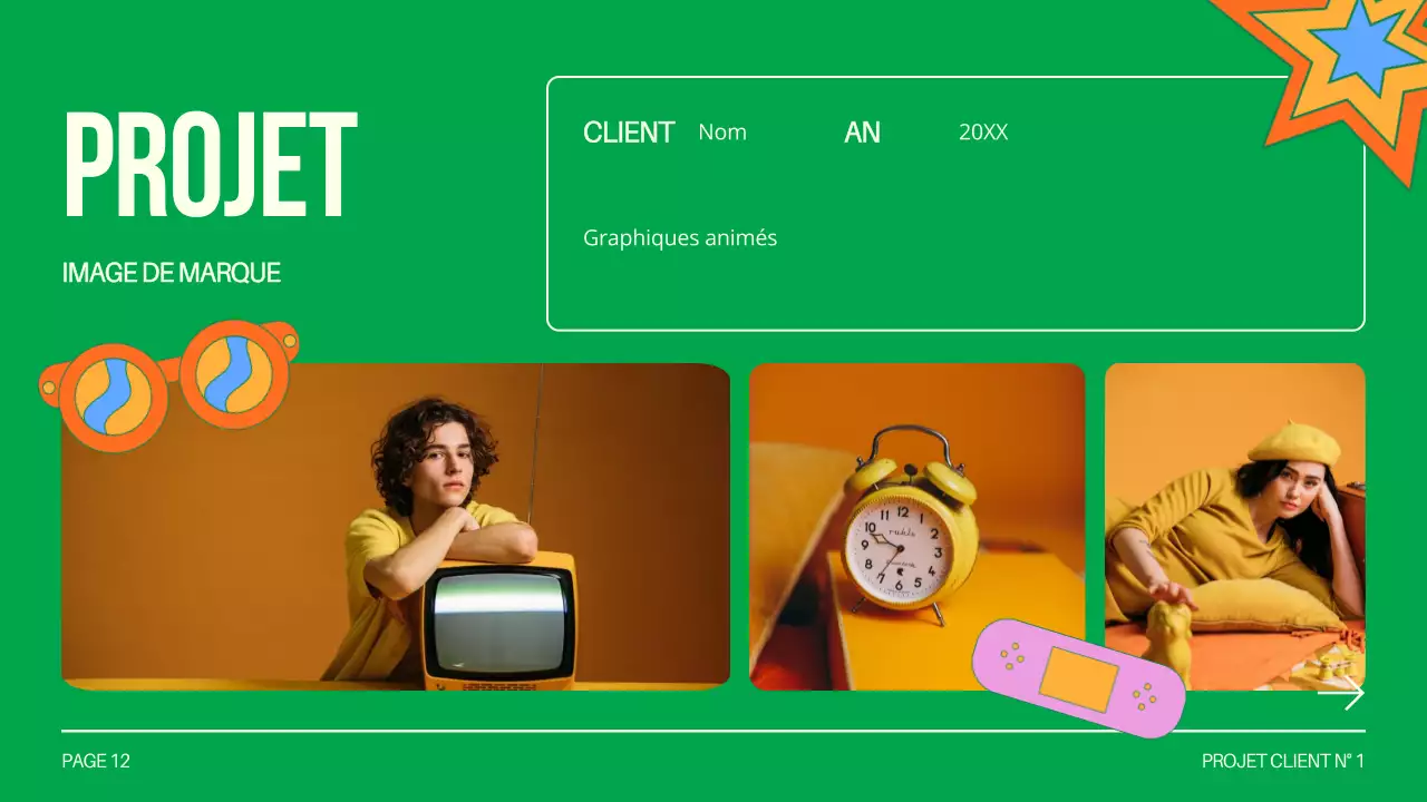 Green and White Creative Design Studio Présentation de la société