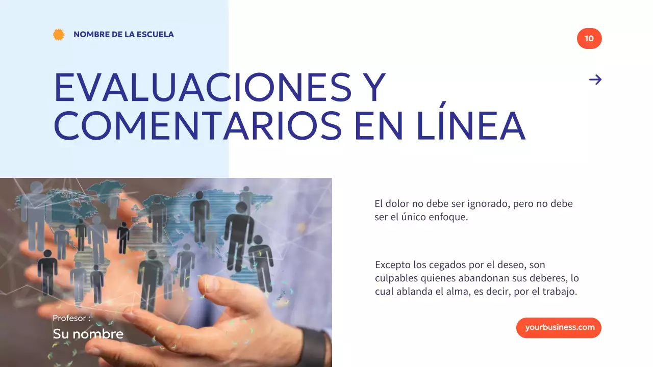 Azul Naranja Moderno Mínimo Cómo la tecnología potencia el aprendizaje Introducción