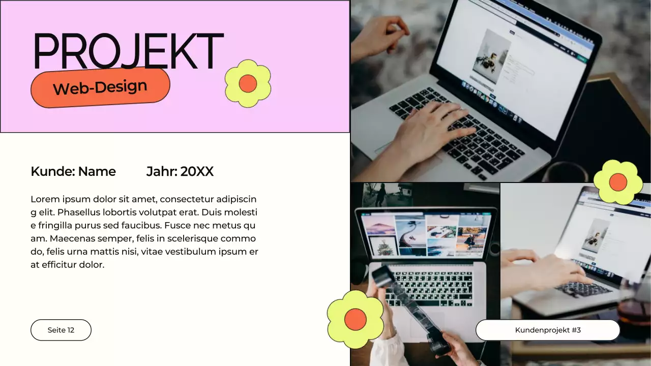 Orange and Purple Design Studio Firmenprofil Einführung