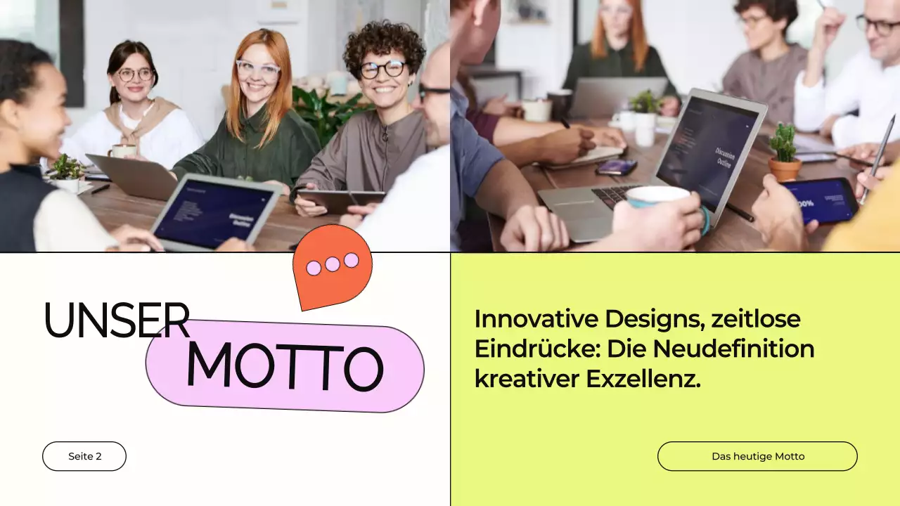 Orange and Purple Design Studio Firmenprofil Einführung