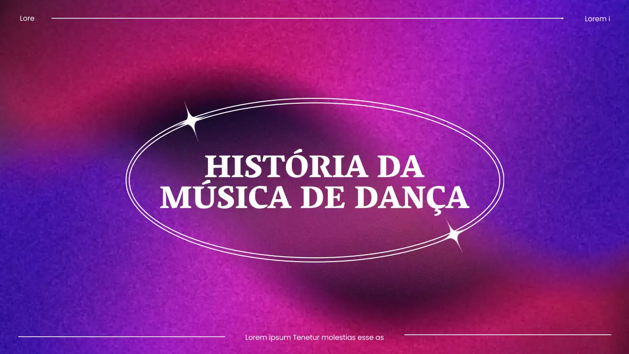 Roxo Rosa Tendência Dança Música Material de conferência