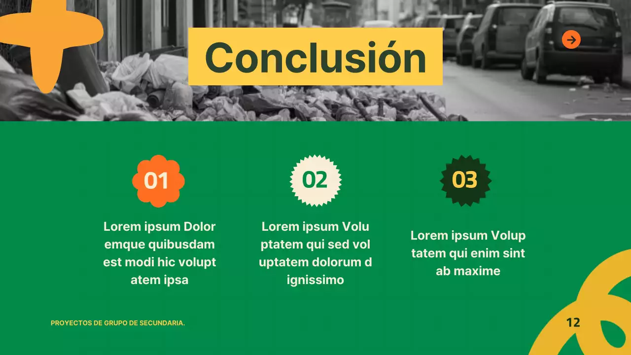 Verde Amarillo Guía moderna de buena gestión de residuos