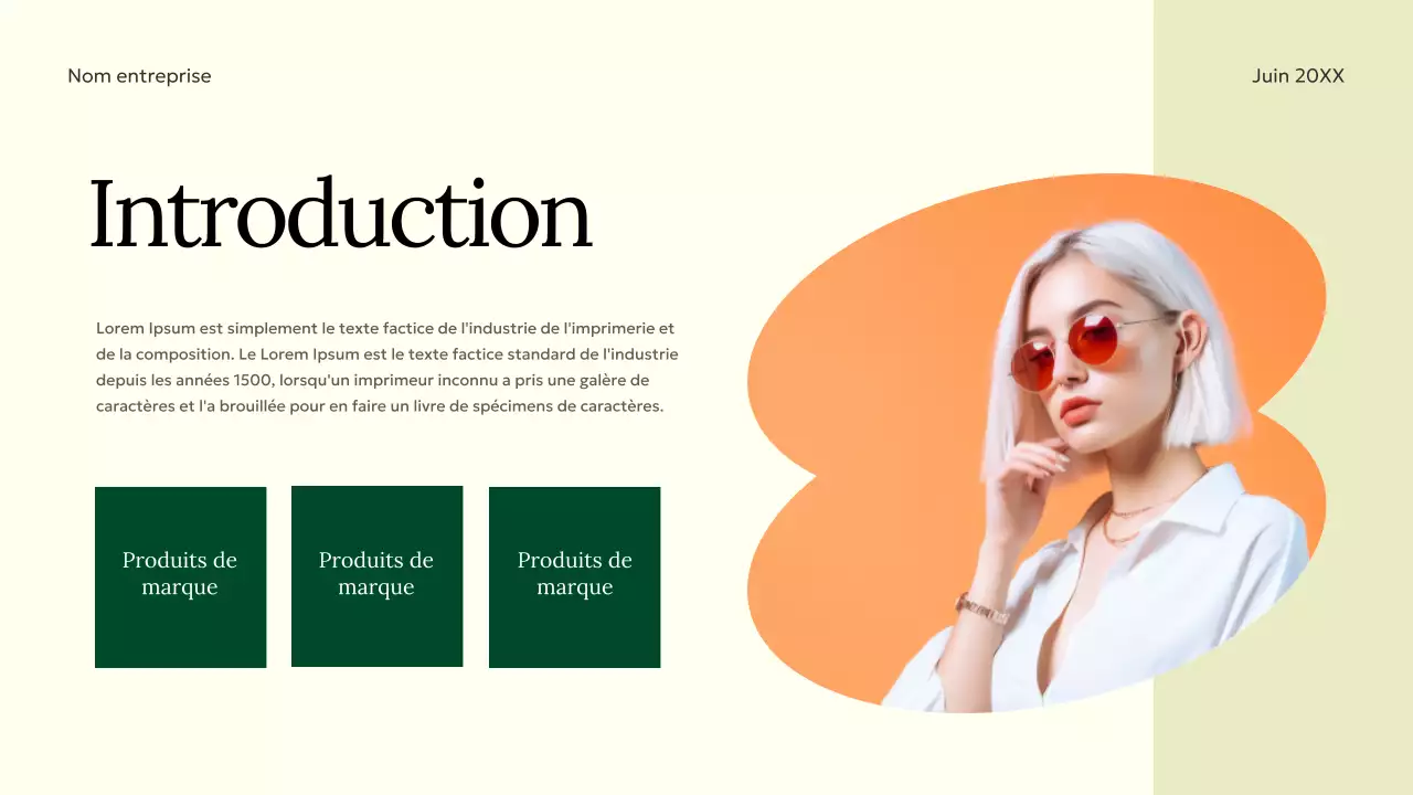 Vert Orange Pourpre Minimaliste Elgant Brand Startegy