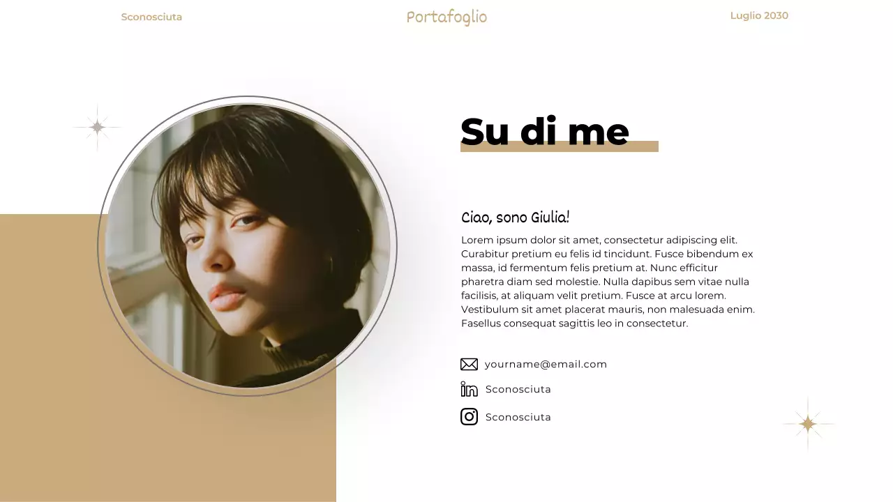 Beige Portafoglio elegante e moderno del designer