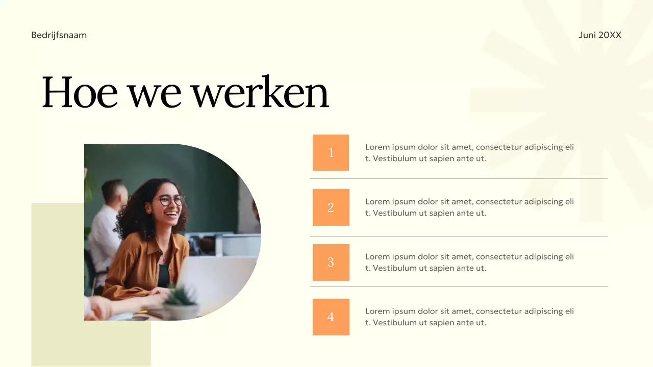 Groen Oranje Paars Minimalistisch Elgant Merk Startegie