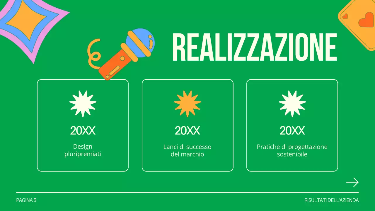 Green and White Creative Design Studio Introduzione dell'azienda