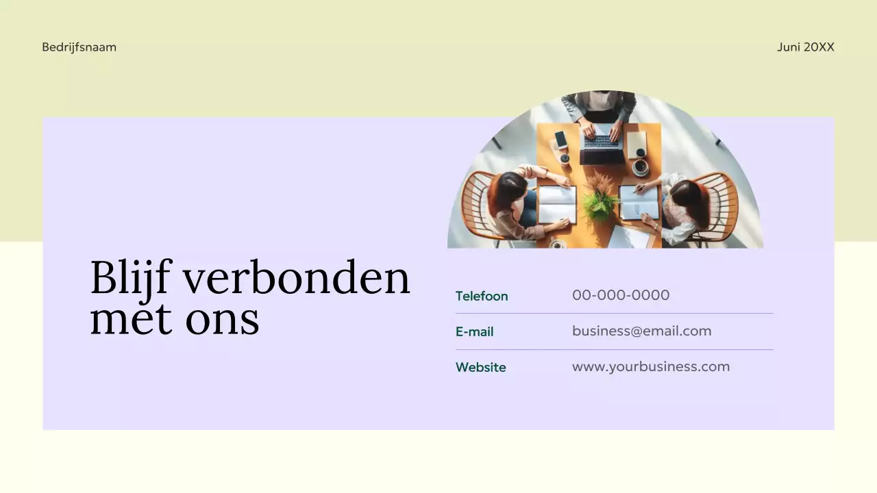 Groen Oranje Paars Minimalistisch Elgant Merk Startegie