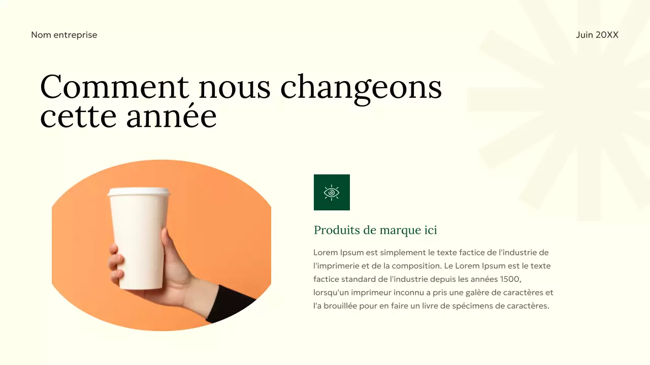 Vert Orange Pourpre Minimaliste Elgant Brand Startegy