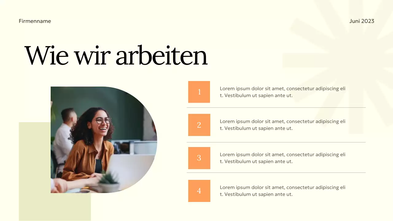 Grün Orange Lila Minimalistische Elgant Markenstrategie