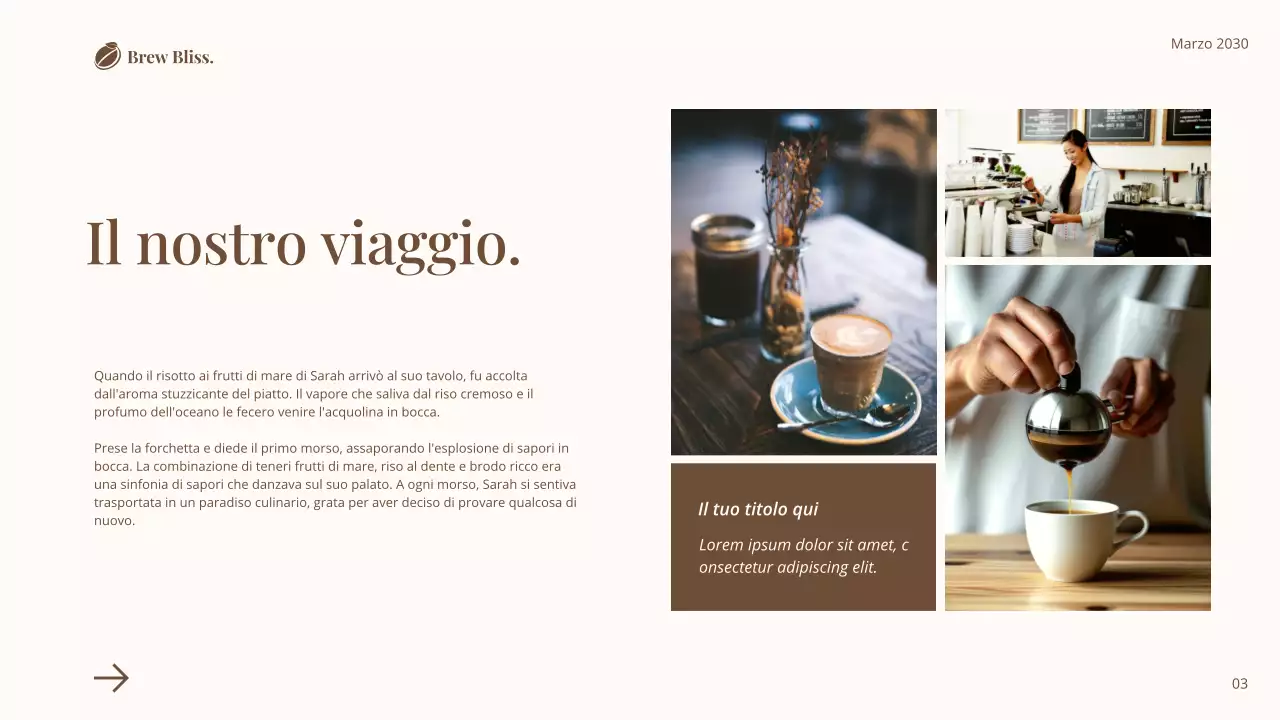 Brown and White Simple Classic Coffe Shop Introduzione