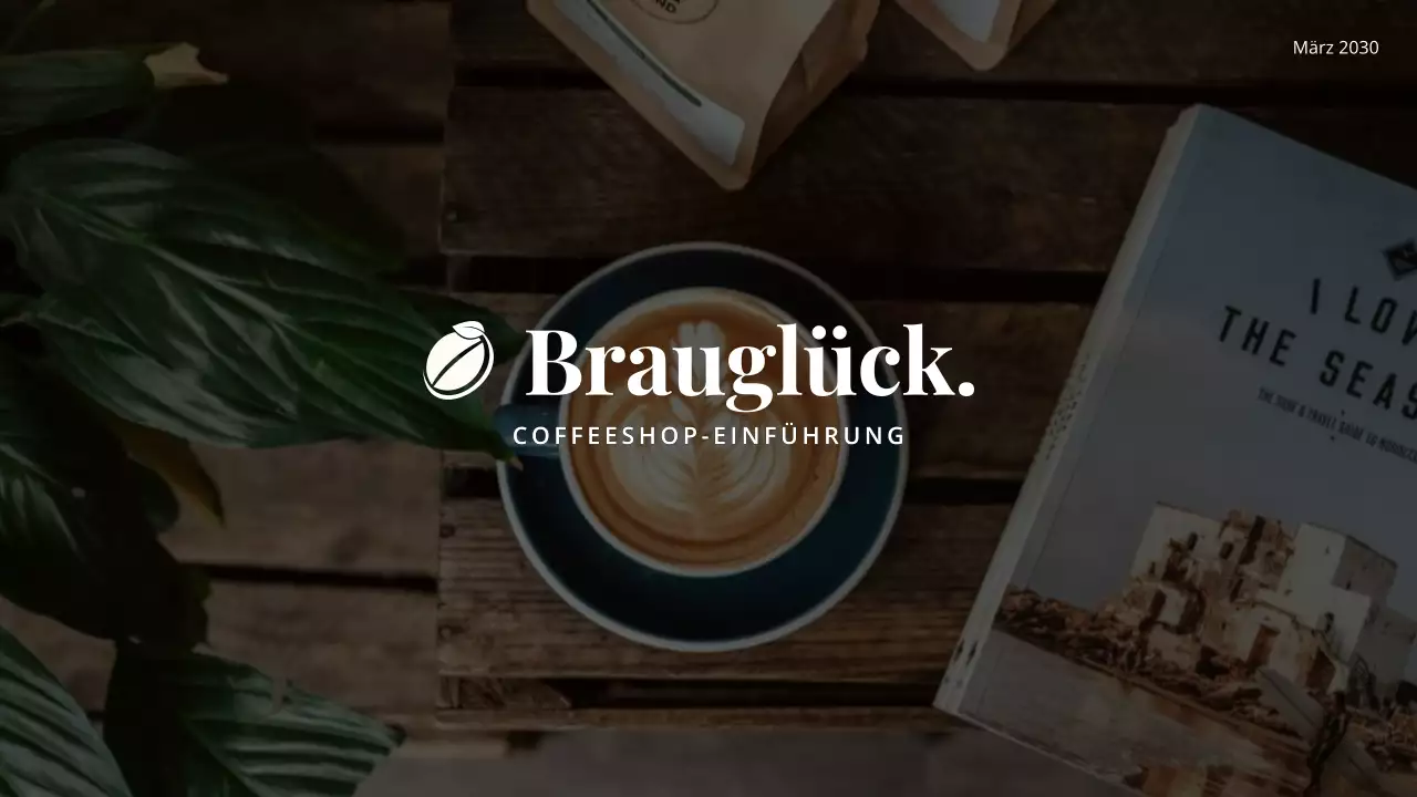 Brown and White Simple Classic Coffe Shop Einleitung