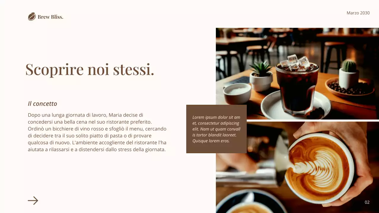 Brown and White Simple Classic Coffe Shop Introduzione