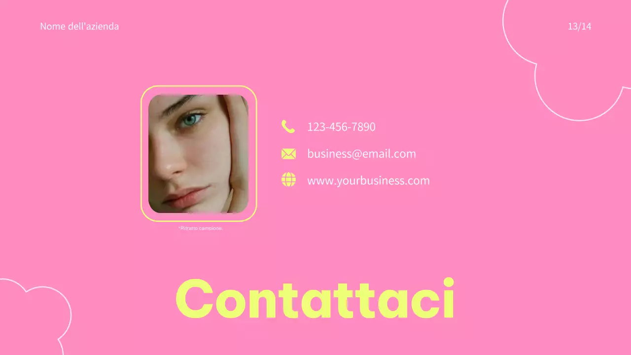Promozione del marchio cosmetico colorato di tendenza rosa e blu