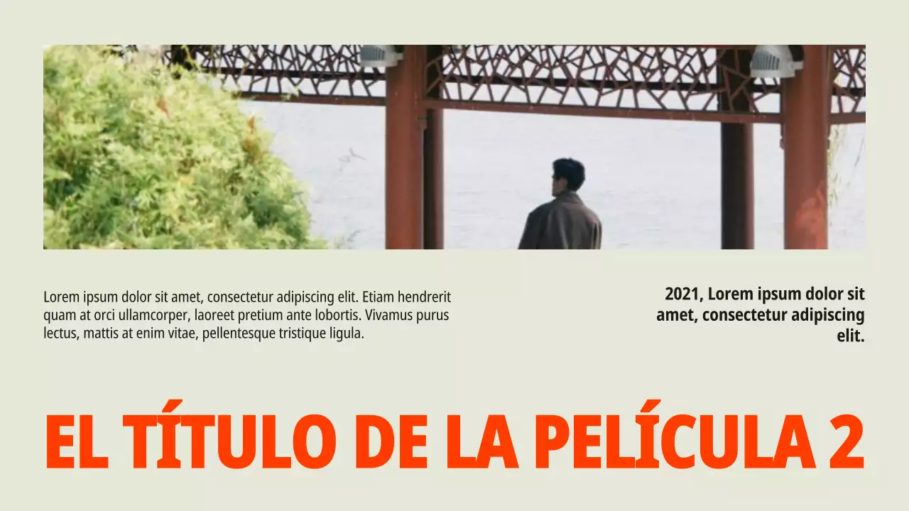 Cartera negra minimalista de director de cine