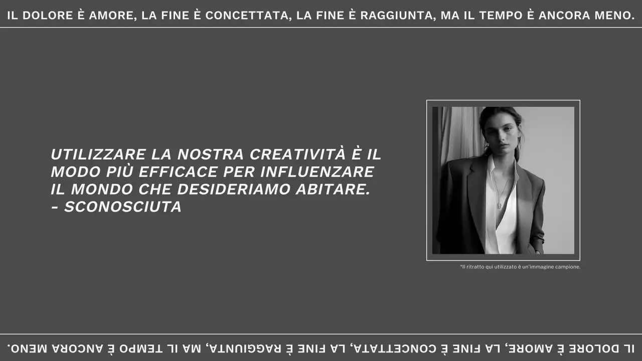 Tendenza grigia e bianca Materiale minimale per portfolio di fotografi