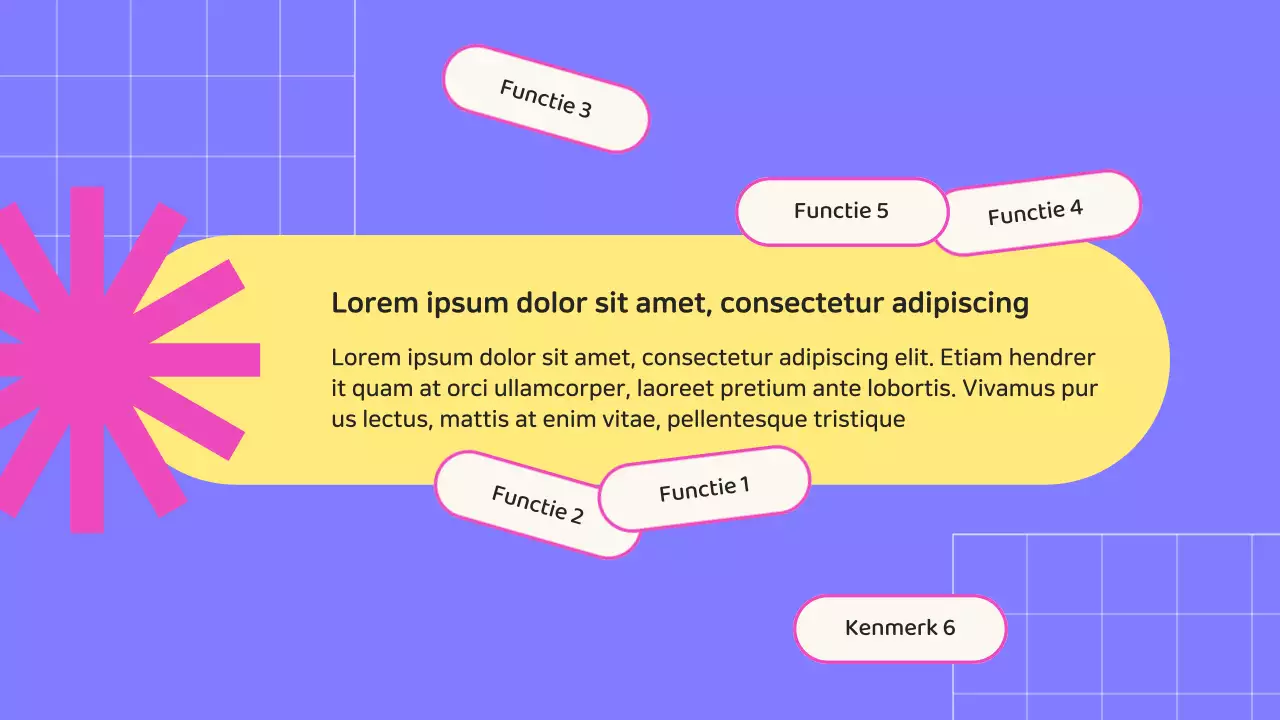 Beige en Paars Geometrische Online SMM Cursus Promotie