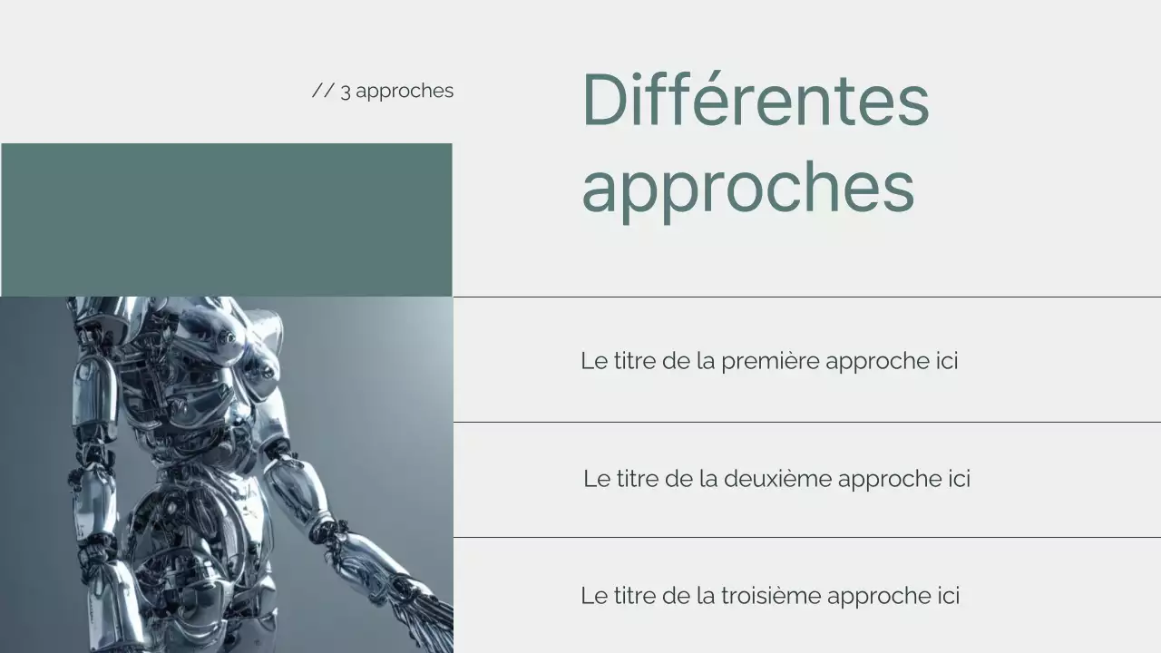 Matériel de cours sur l'intelligence artificielle minimale verte