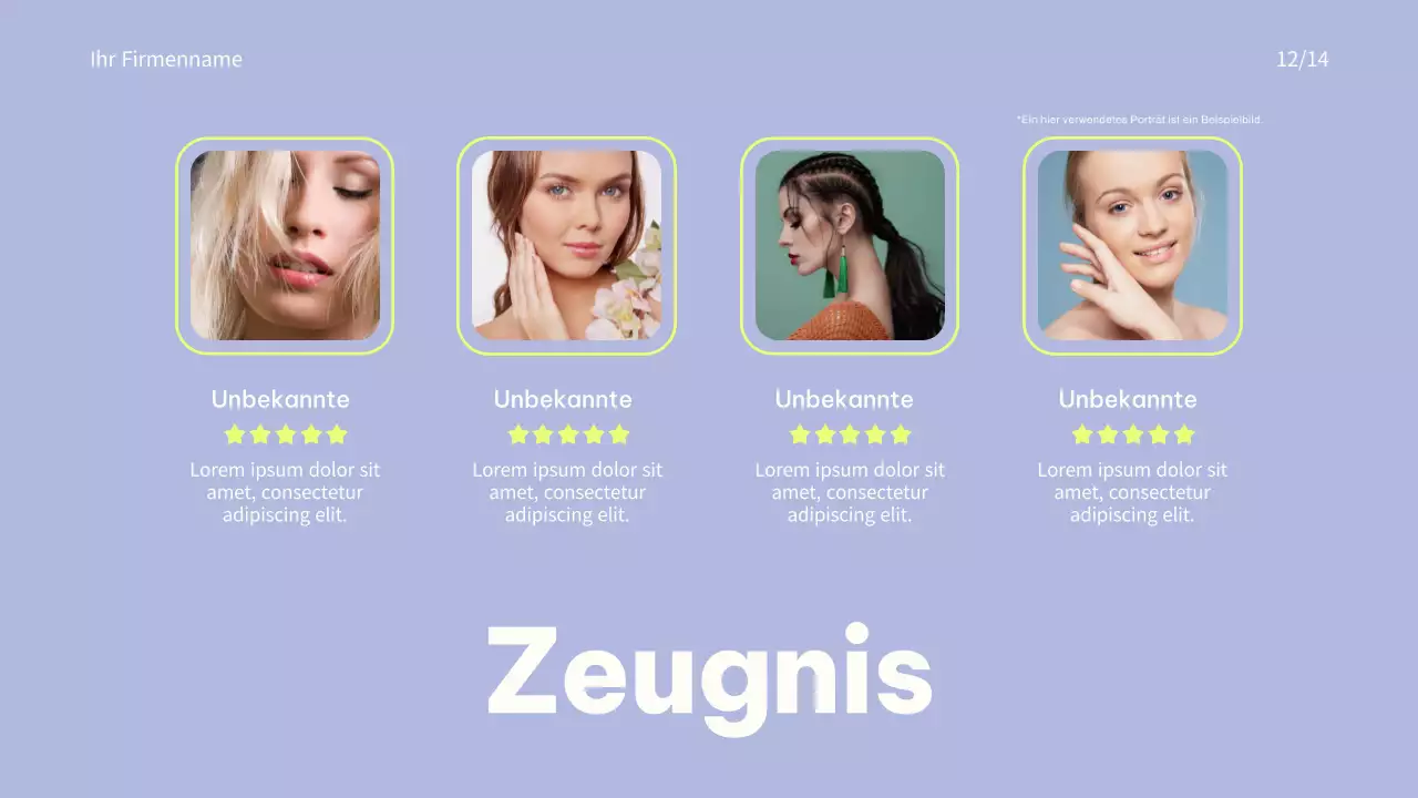 Rosa und Blau Trend bunte Kosmetik Marke Förderung