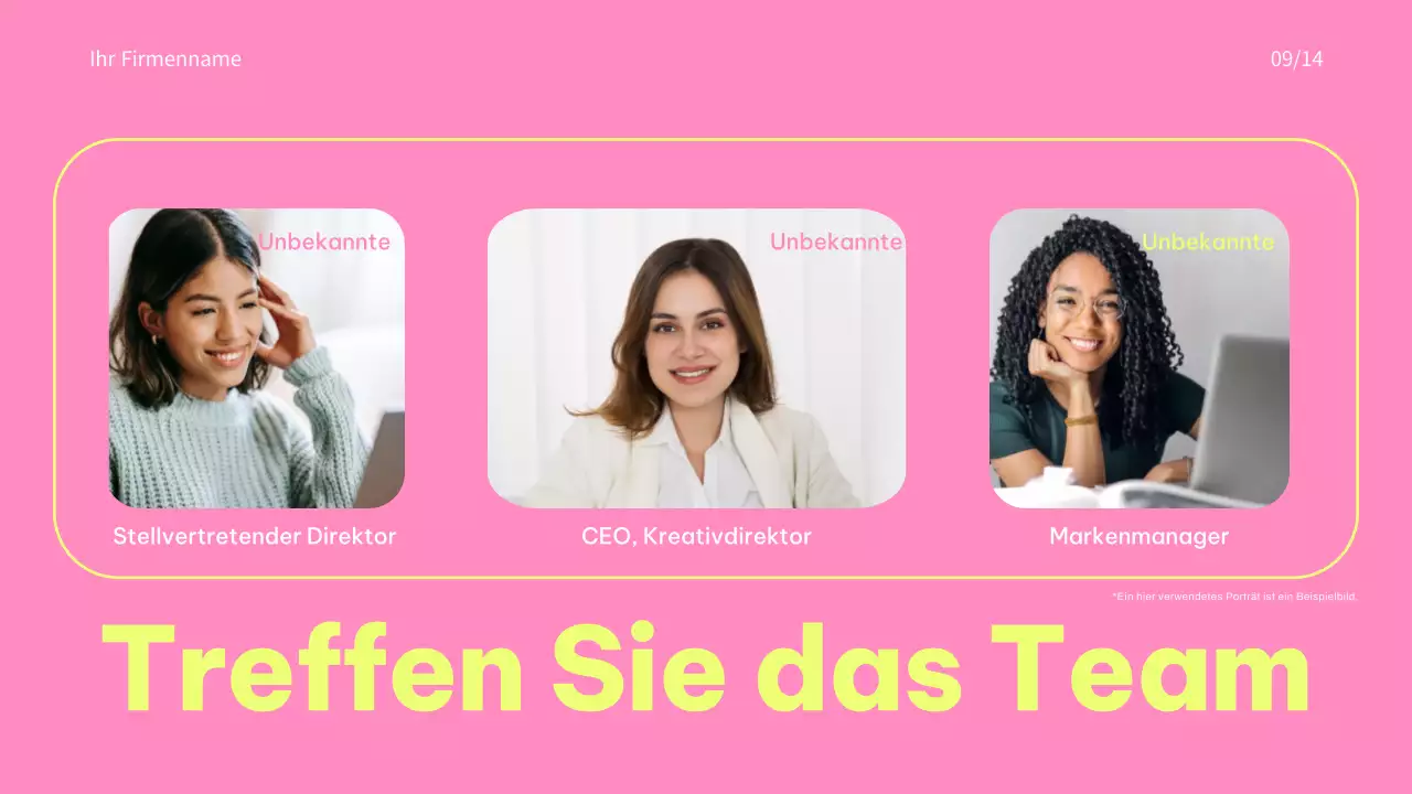 Rosa und Blau Trend bunte Kosmetik Marke Förderung