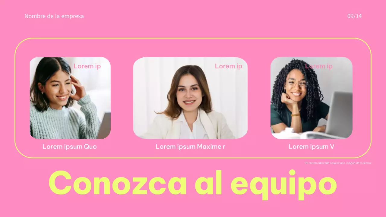 Pink and Blue Trend Colorful Promoción de marca de cosméticos