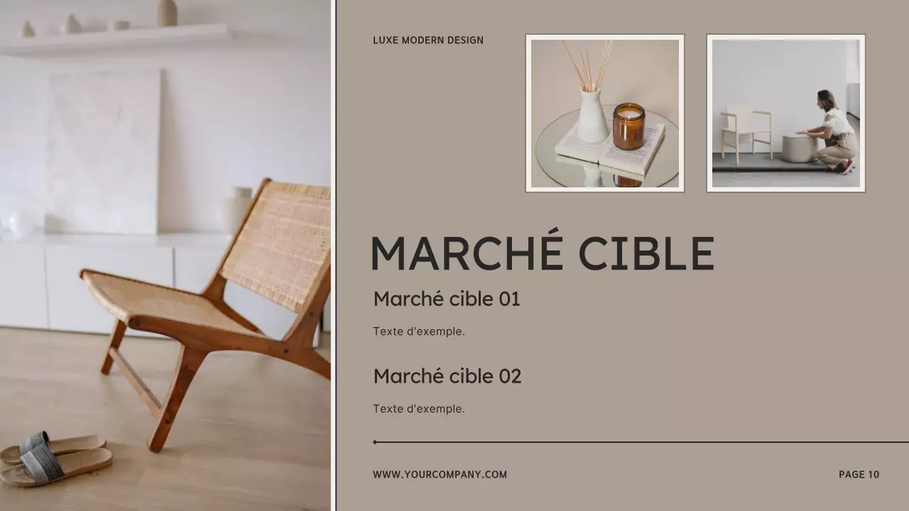 Beige Brown Modern Interior Design Studio Presentation