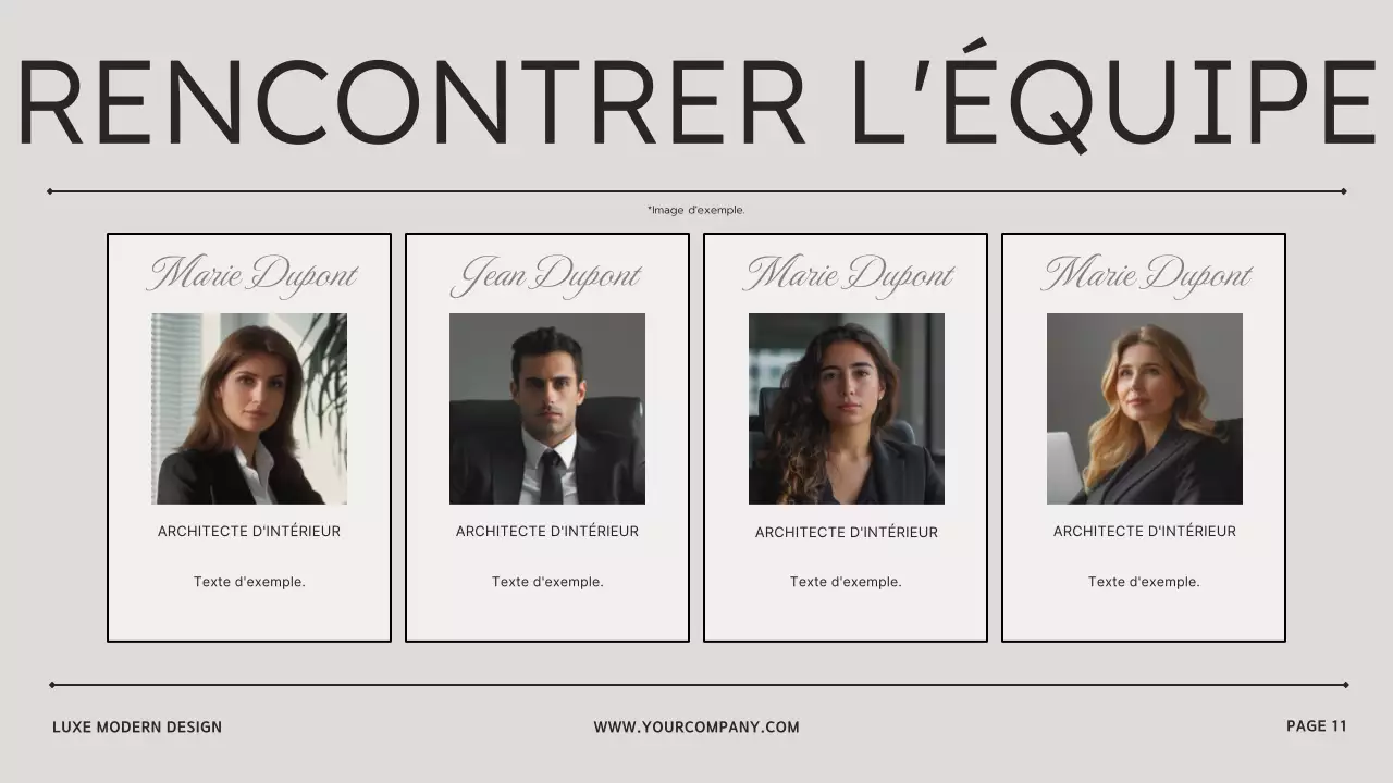 Beige Brown Modern Interior Design Studio Presentation