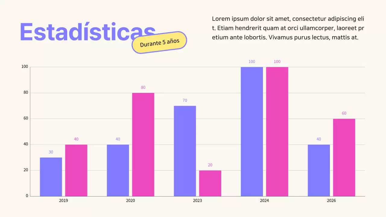 Promoción del curso de gestión estratégica de reuniones en línea geométrico en beige y morado