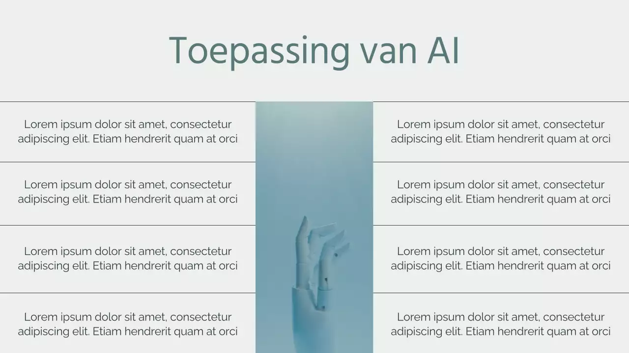 Groen Minimaal Kunstmatige Intelligentie Lesmateriaal